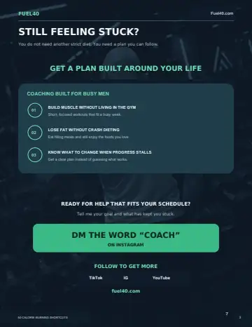 50 Calorie-Burning Shortcuts — original PDF page 3 (low-resolution preview)